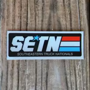 SETN Three Stripe Sticker